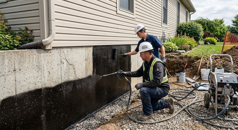 Basement Concrete Sealing in Fredericksburg, VA