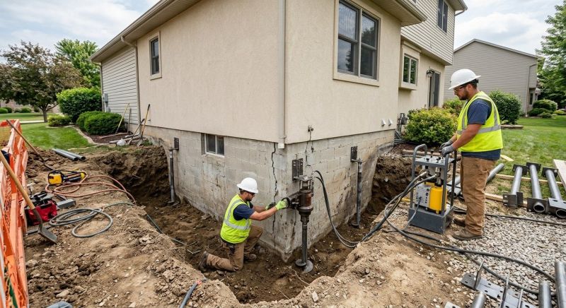 Deep Foundation Repair in Greenville, SC